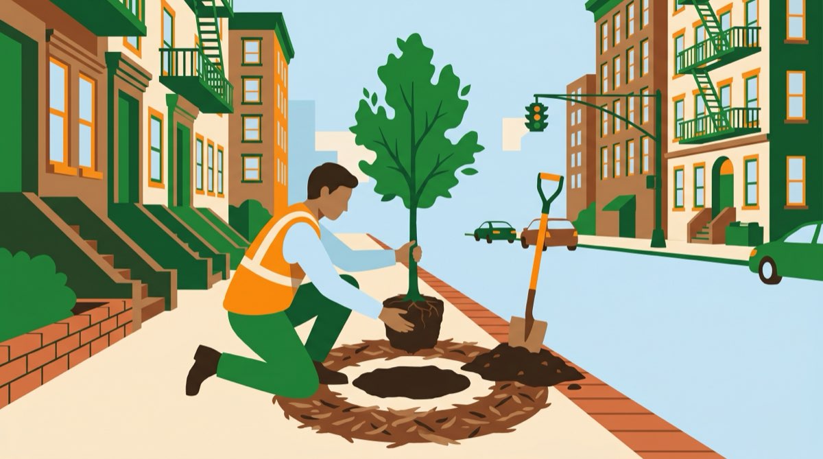 How to plant a tree - step-by-step guide for NYC homeowners