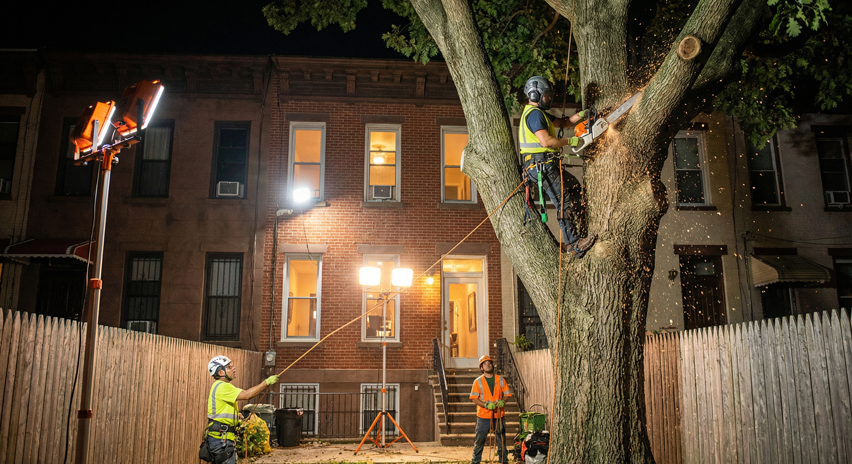 Emergency tree removal service in Brooklyn NYC