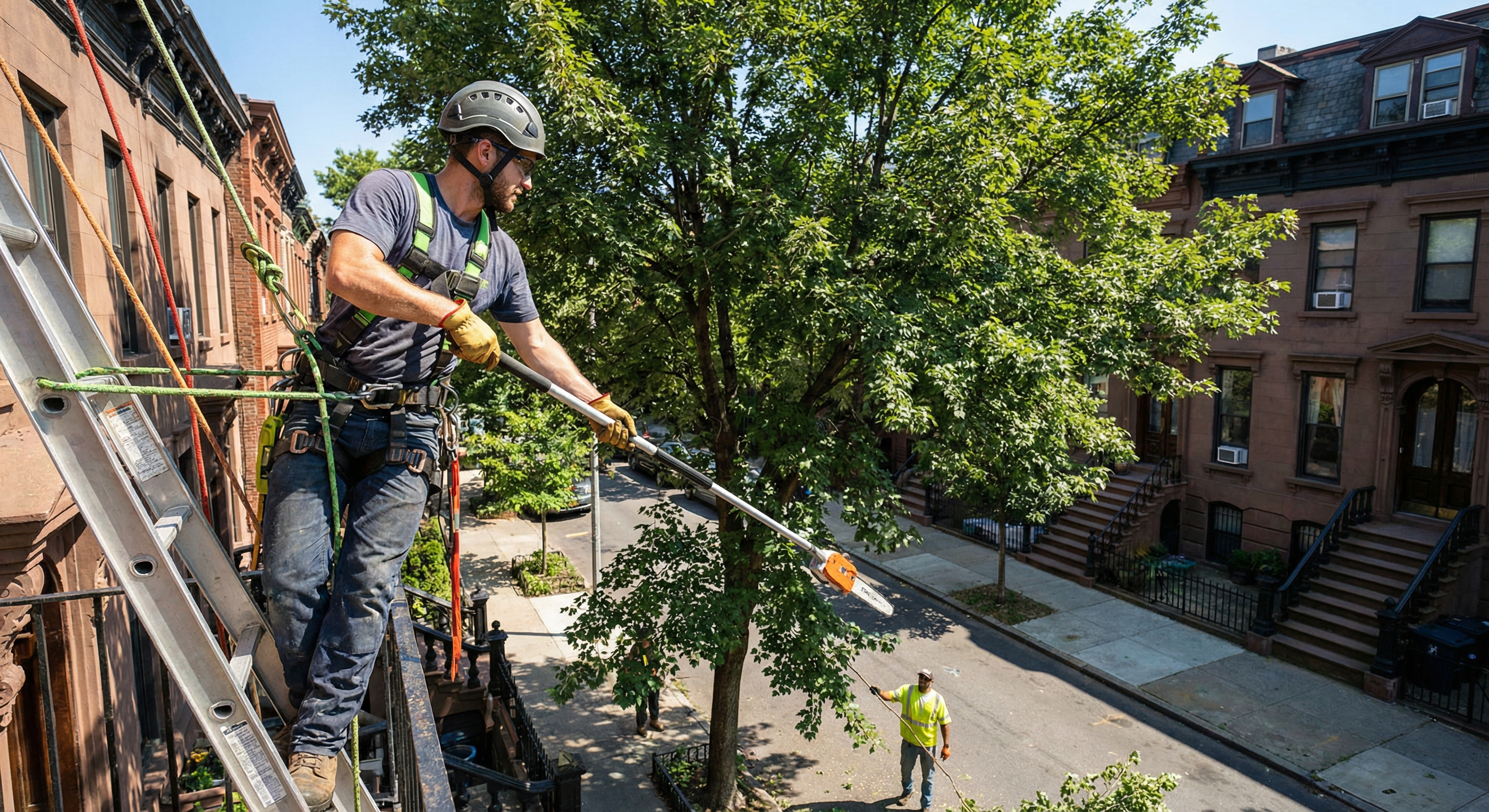 Professional tree trimming and pruning service in Brooklyn, Queens, Bronx, and NYC